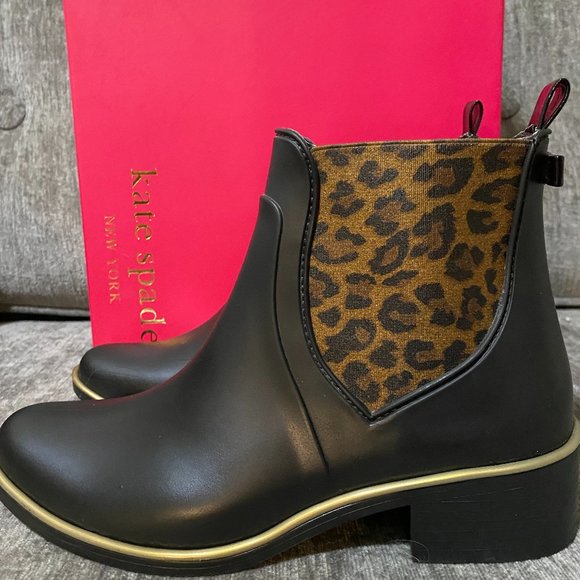 Kate Spade Shoes - Kate Spade Sedgewick Black Rainboot (Sz 7)